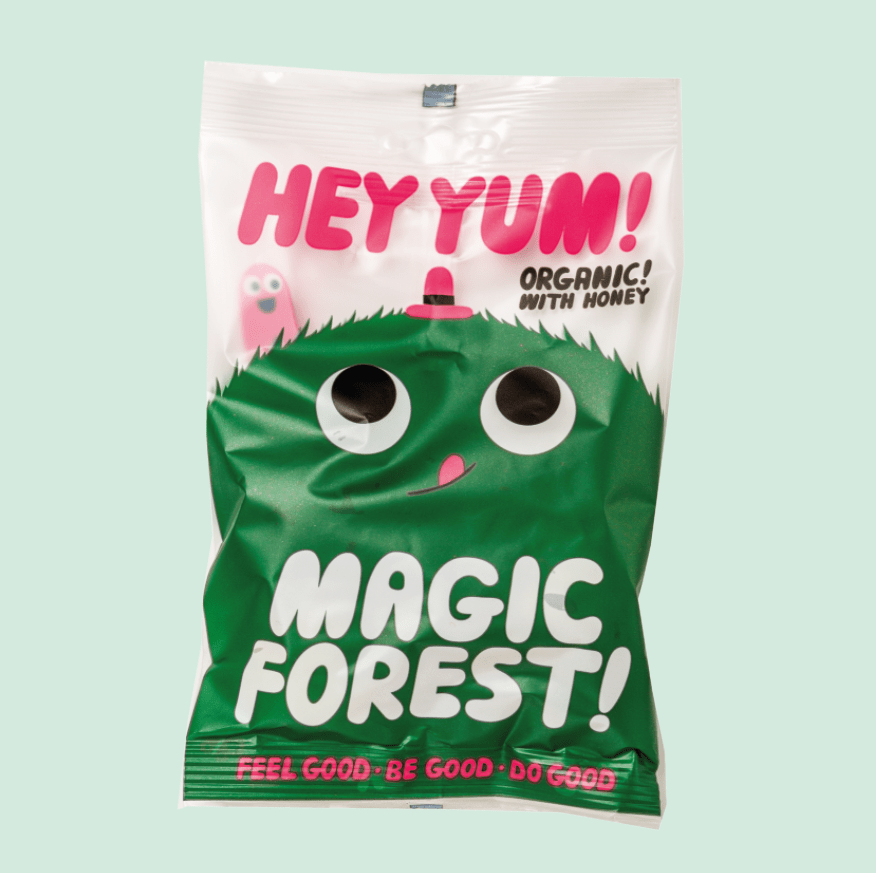 HEY YUM! - MAGIC FOREST Bio - Fruchtgummis – Honig (100 g) - ROSA ECK