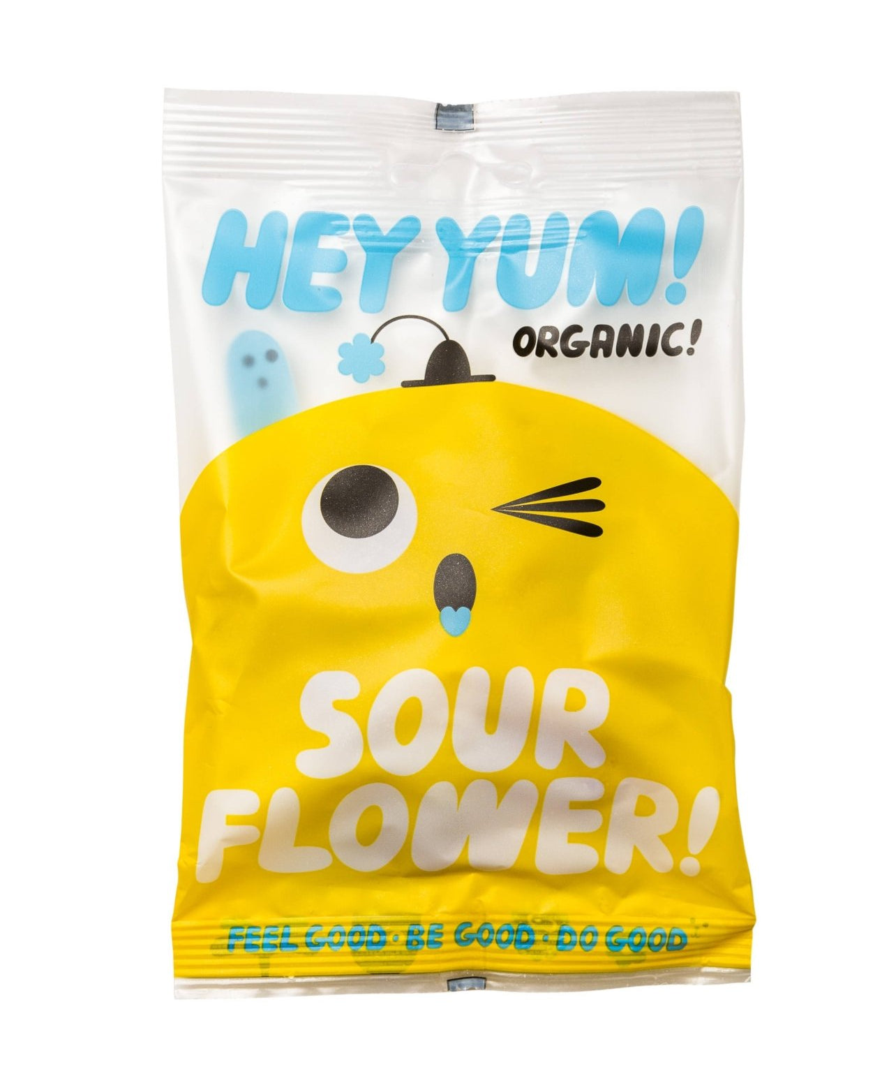 HEY YUM! - SOUR FLOWER Bio - Fruchtgummis – sauer (100 g) - ROSA ECK