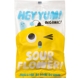 HEY YUM! - SOUR FLOWER Bio - Fruchtgummis – sauer (100 g) - ROSA ECK