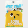 HEY YUM! - SOUR FLOWER Bio - Fruchtgummis – sauer (50 g) - ROSA ECK