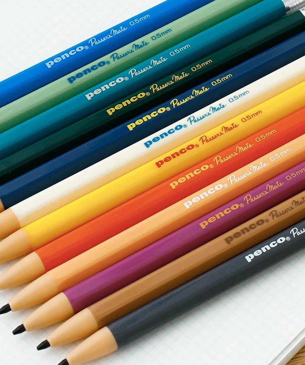 Hightide / Penco - Passer's Mate Druckbleistift • Charcoal Grey - ROSA ECK