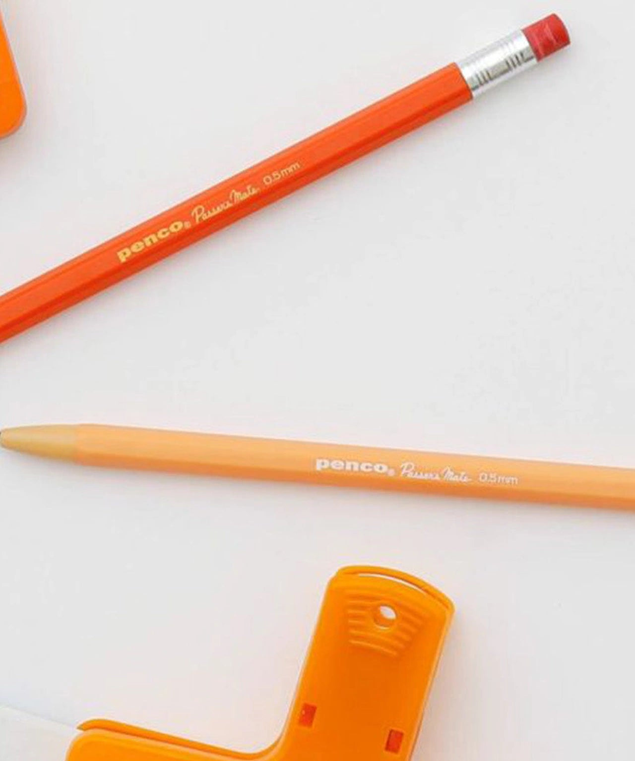 Hightide / Penco - Passer's Mate Druckbleistift • Red Orange - ROSA ECK