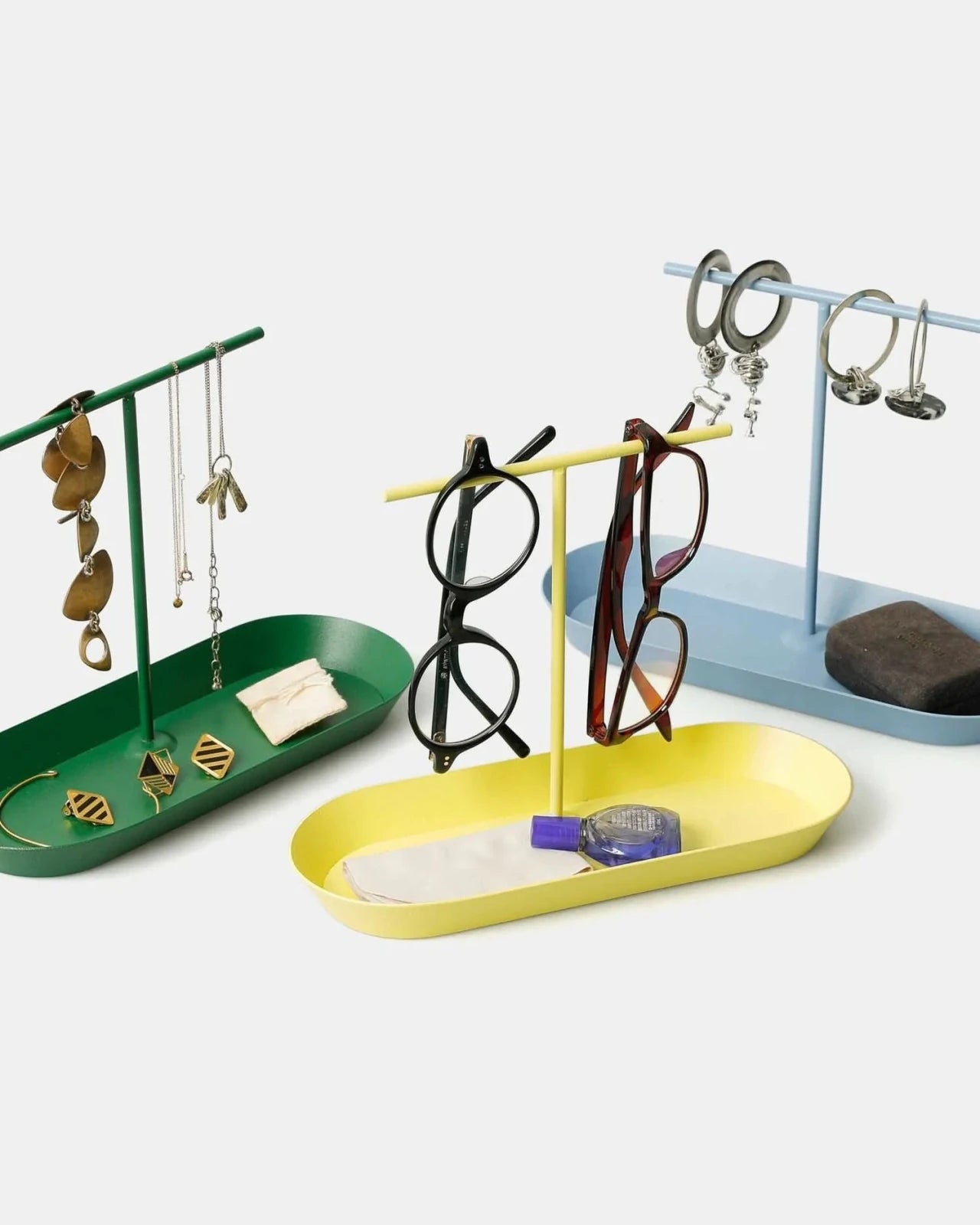 Hightide - Schmuckständer mit Ablageschale • Yellow - ROSA ECK