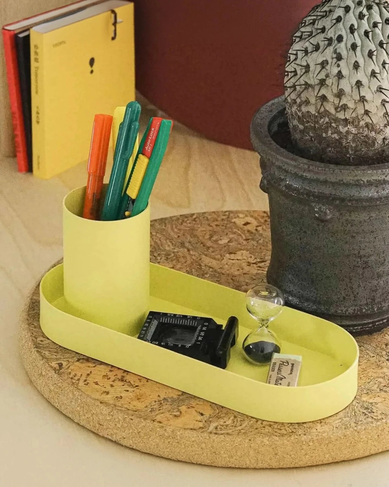 Hightide - Schreibtischorganizer • Yellow - ROSA ECK