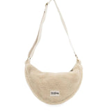 Hindbag - ANDREA Bananabag | Teddy Beige - ROSA ECK - Beige, Fell, Flausch