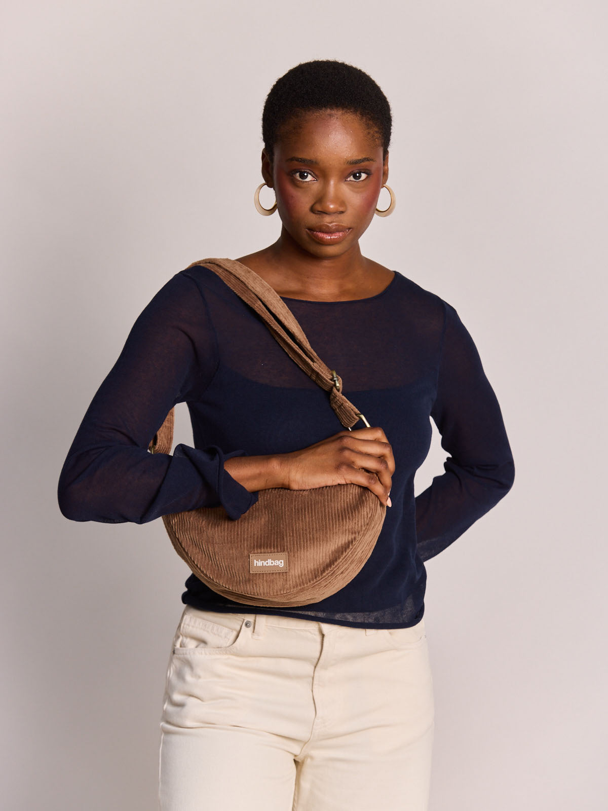 ANDREA Bauchtasche • Cord Macchiato