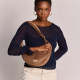 Hindbag - ANDREA Bauchtasche • Cord Macchiato - ROSA ECK