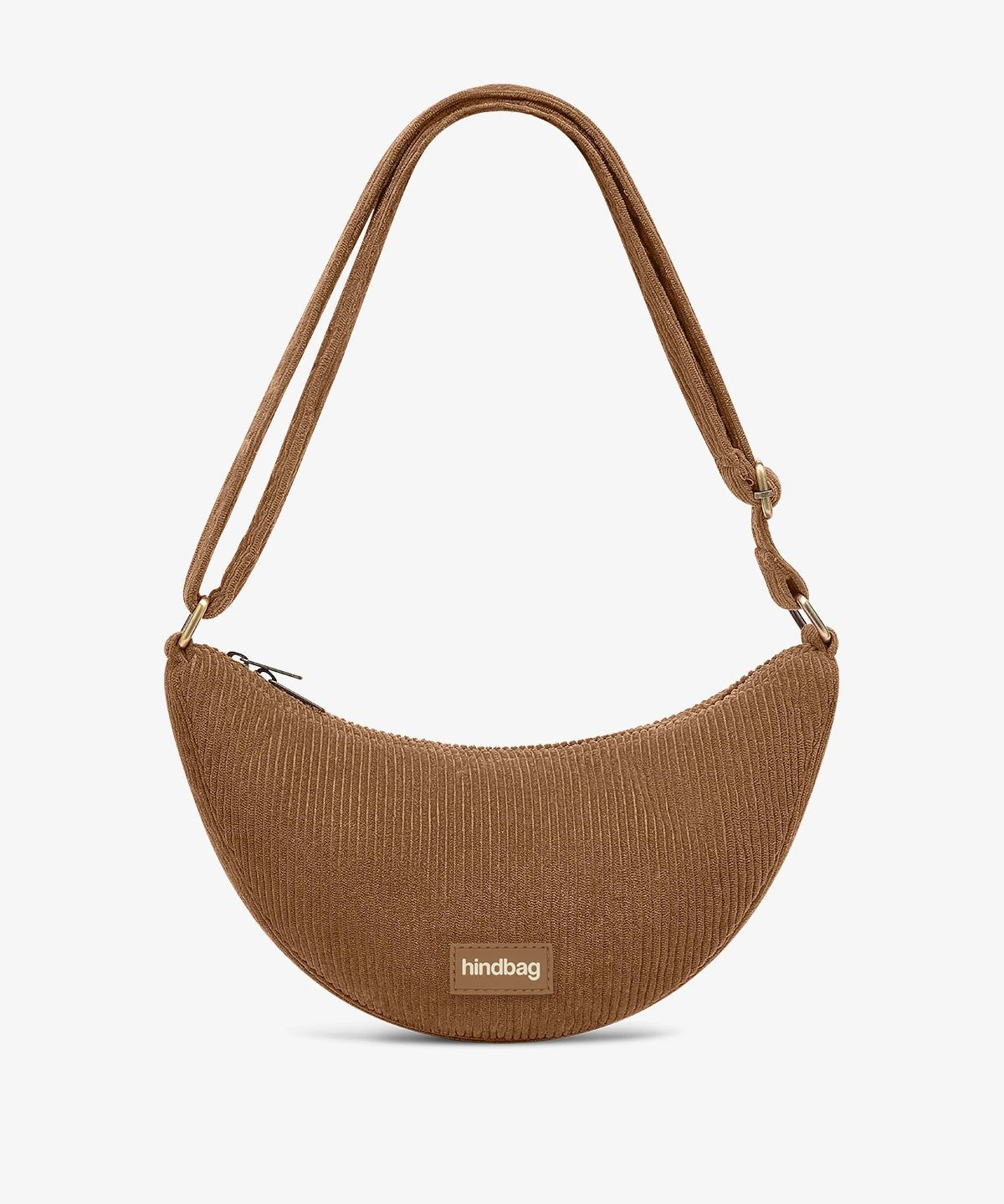 Hindbag - ANDREA Bauchtasche • Cord Macchiato - ROSA ECK