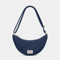 Hindbag - ANDREA Bauchtasche • Cord Marineblau - Umhängetasche - ROSA ECK
