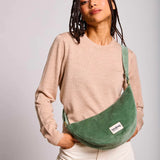 Hindbag - ANDREA Bauchtasche • Cord Mintgrün - Umhängetasche - ROSA ECK