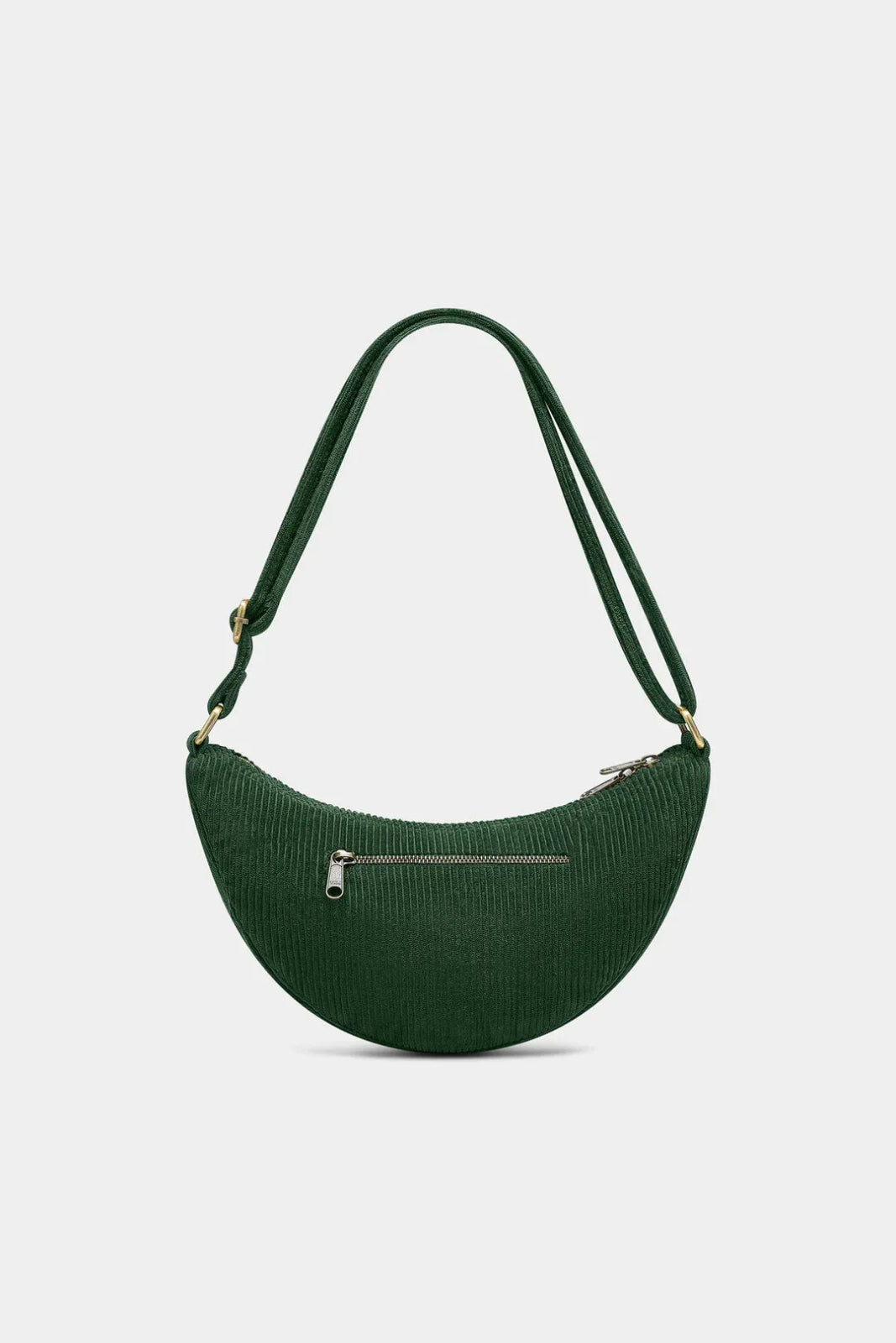 Hindbag - ANDREA Bauchtasche • Cord Tannengrün - Umhängetasche - ROSA ECK