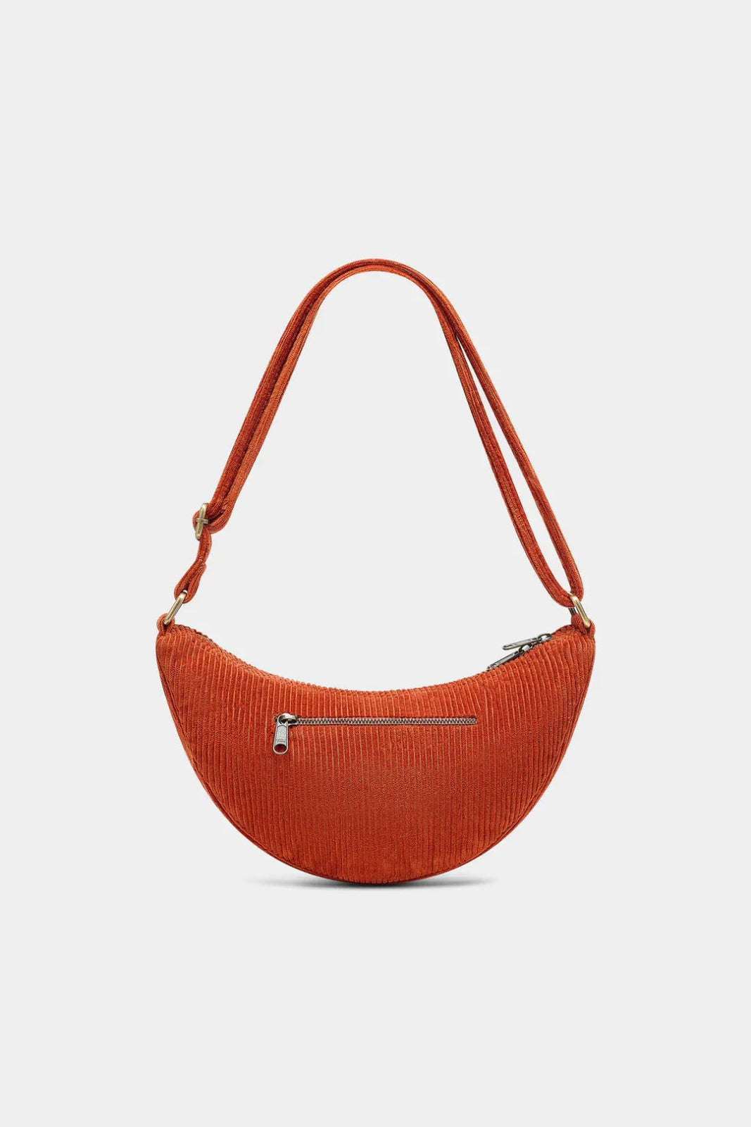 Hindbag - ANDREA Bauchtasche • Cord Ziegelrot - Umhängetasche - ROSA ECK