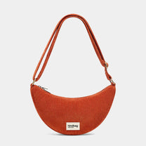 Hindbag - ANDREA Bauchtasche • Cord Ziegelrot - Umhängetasche - ROSA ECK