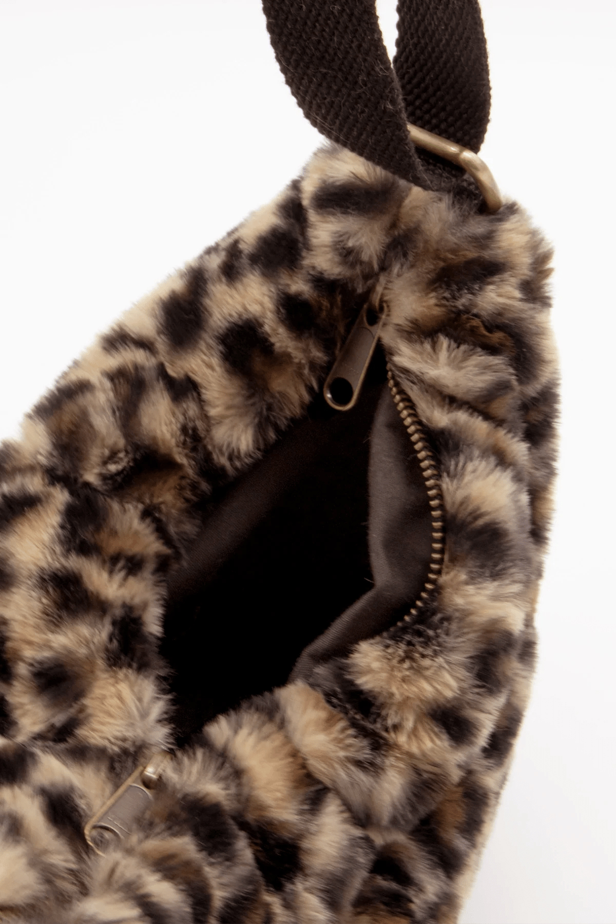 Hindbag - ANDREA Bauchtasche | Leopard Kunstpelz - ROSA ECK - , ,