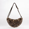 Hindbag - ANDREA Bauchtasche | Leopard Kunstpelz - ROSA ECK - , ,
