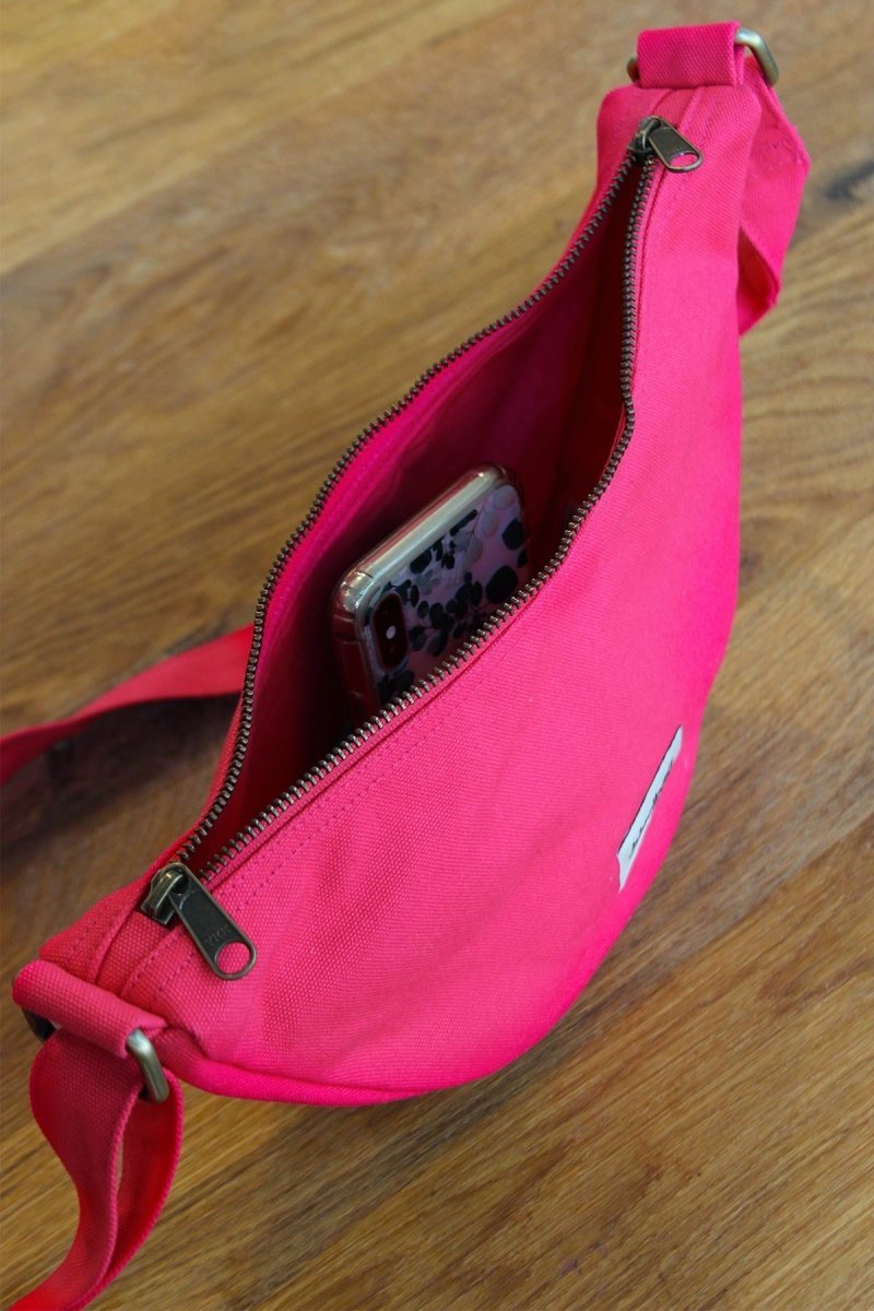 Hindbag - ANDREA Bananabag Fuchsia - ROSA ECK - Fushia, ,