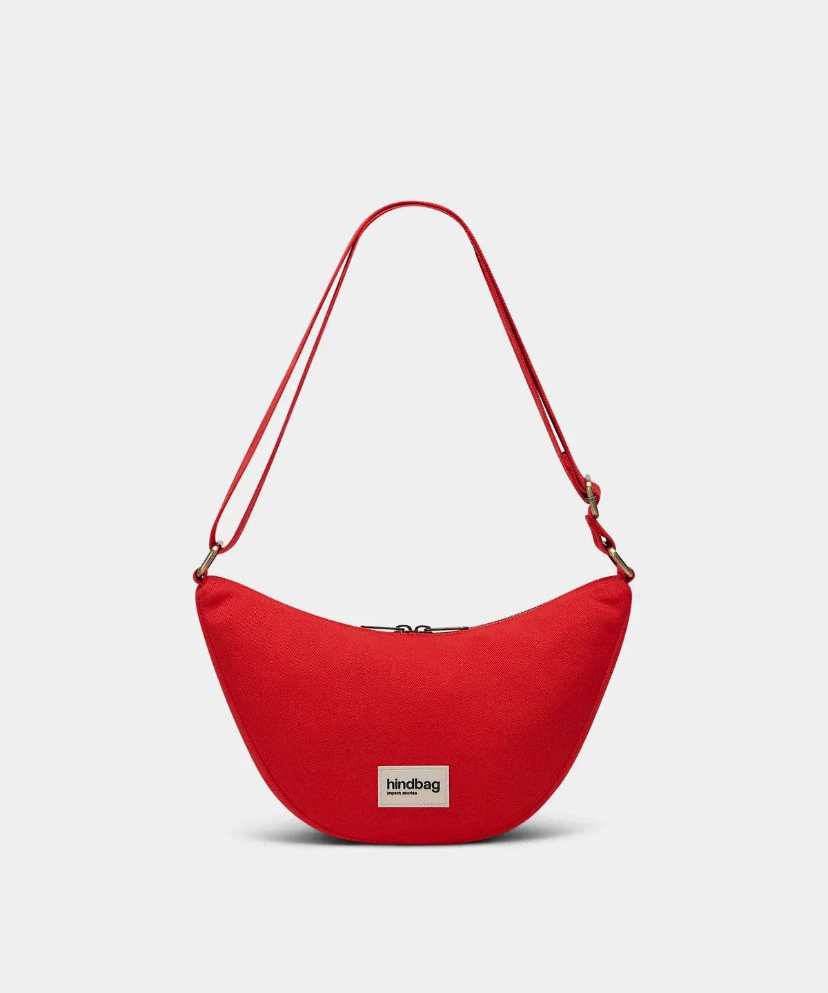 Hindbag - ANDREA Umhängetasche • Herz Karmin - ROSA ECK