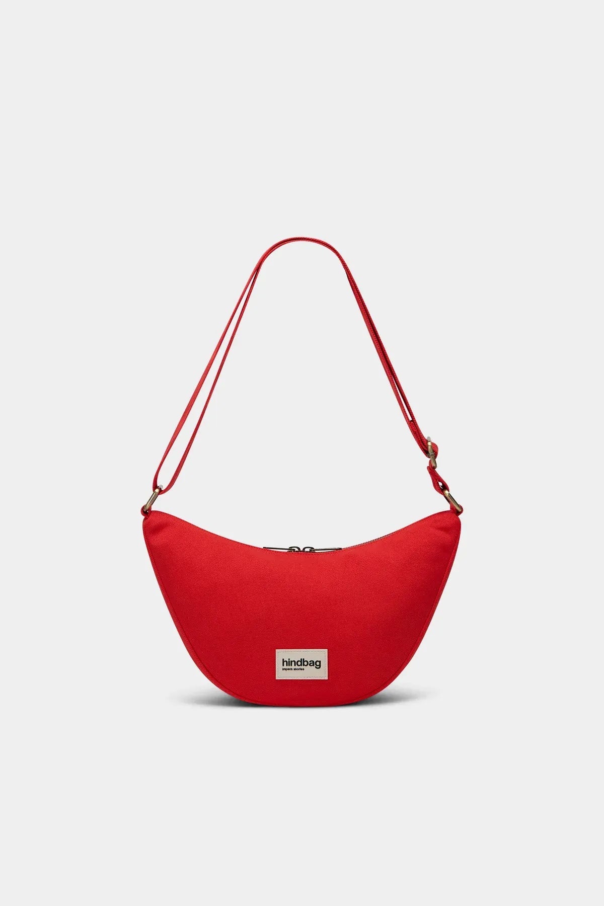 Hindbag - ANDREA Umhängetasche • Herz Karmin - ROSA ECK