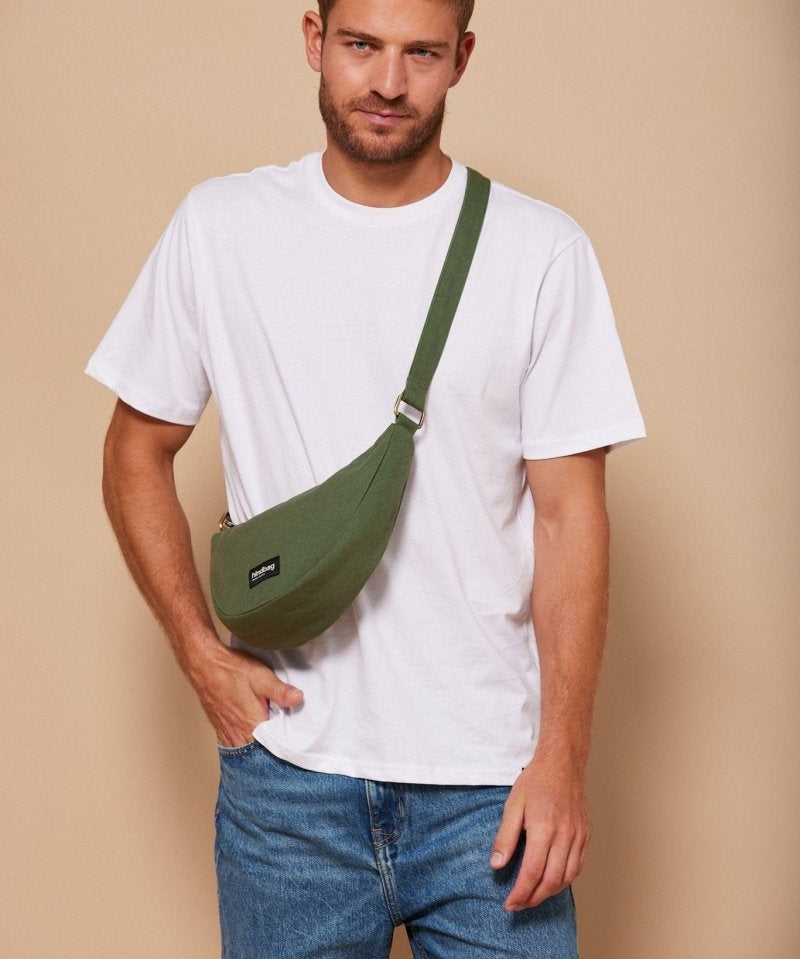 Hindbag - ANDREA Bananabag Olivgrün - ROSA ECK - Olive, ,