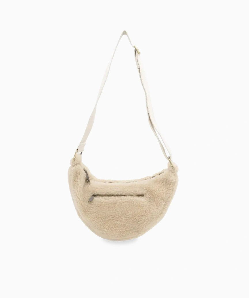 Hindbag - ANDREA Umhängetasche • Teddy Beige - Umhängetasche - ROSA ECK
