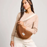 Hindbag - ANDREA Umhängetasche • Teddy Braun - Umhängetasche - ROSA ECK