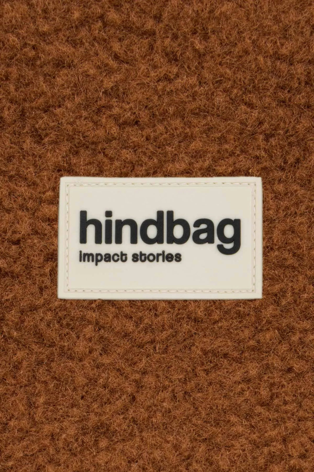 Hindbag - ANDREA Umhängetasche • Teddy Braun - Umhängetasche - ROSA ECK