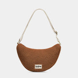 Hindbag - ANDREA Umhängetasche • Teddy Braun - Umhängetasche - ROSA ECK