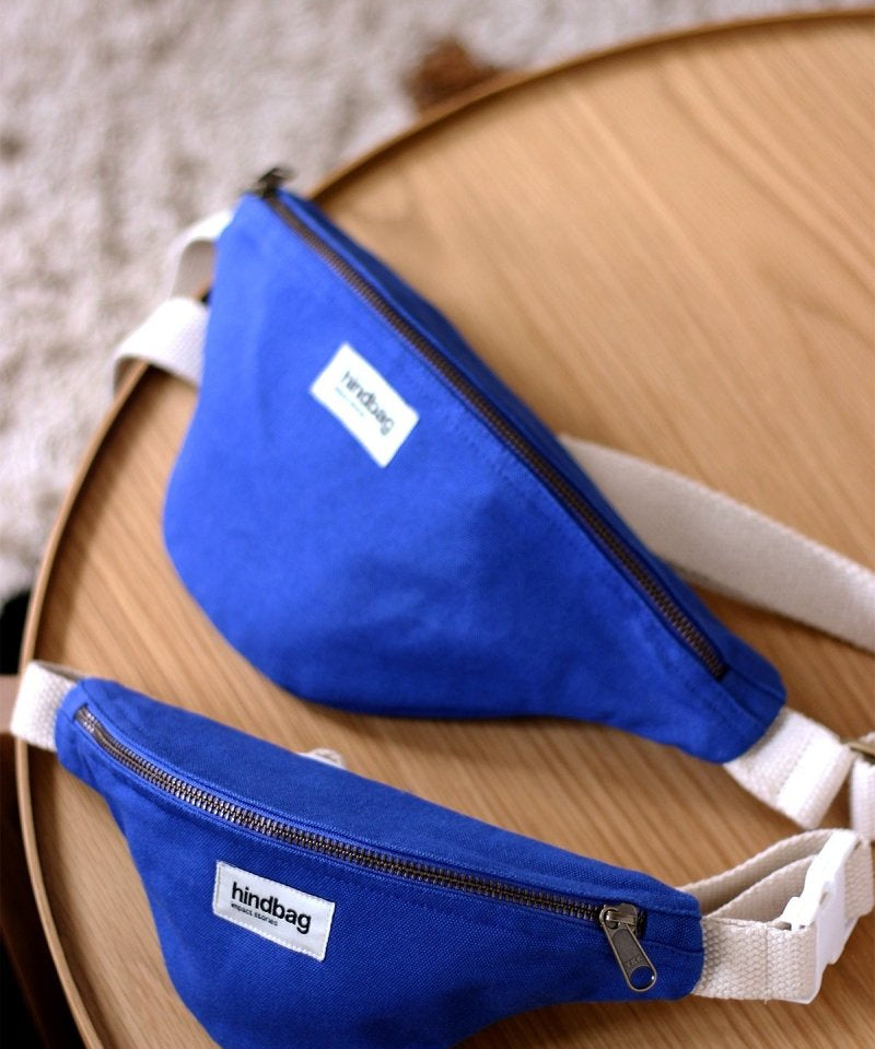 Hindbag - AUGUSTIN Bauchtasche für Kinder Blau - ROSA ECK - Blau, Bleu électrique, Kinder