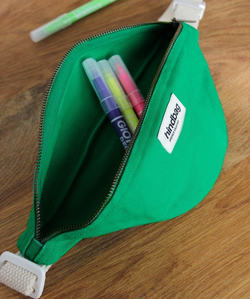 Hindbag - AUGUSTIN Bauchtasche für Kinder Grün - ROSA ECK - Grün, Holi vert, Kinder