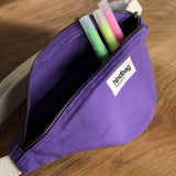 Hindbag - AUGUSTIN Bauchtasche für Kinder Lila - ROSA ECK - Holi violet, Kinder, Lila