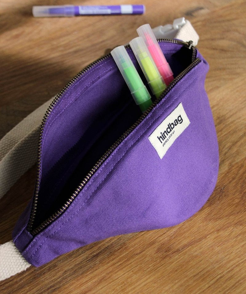 Hindbag - AUGUSTIN Bauchtasche für Kinder Lila - ROSA ECK - Holi violet, Kinder, Lila