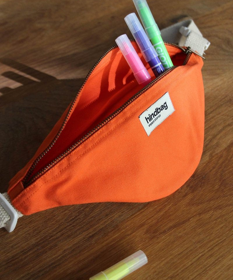 Hindbag - AUGUSTIN Bauchtasche für Kinder Orange - ROSA ECK - Holi orange, Kinder,