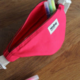 Hindbag - AUGUSTIN Bauchtasche für Kinder Pink - ROSA ECK - holi fuchsia, Kinder, Pink