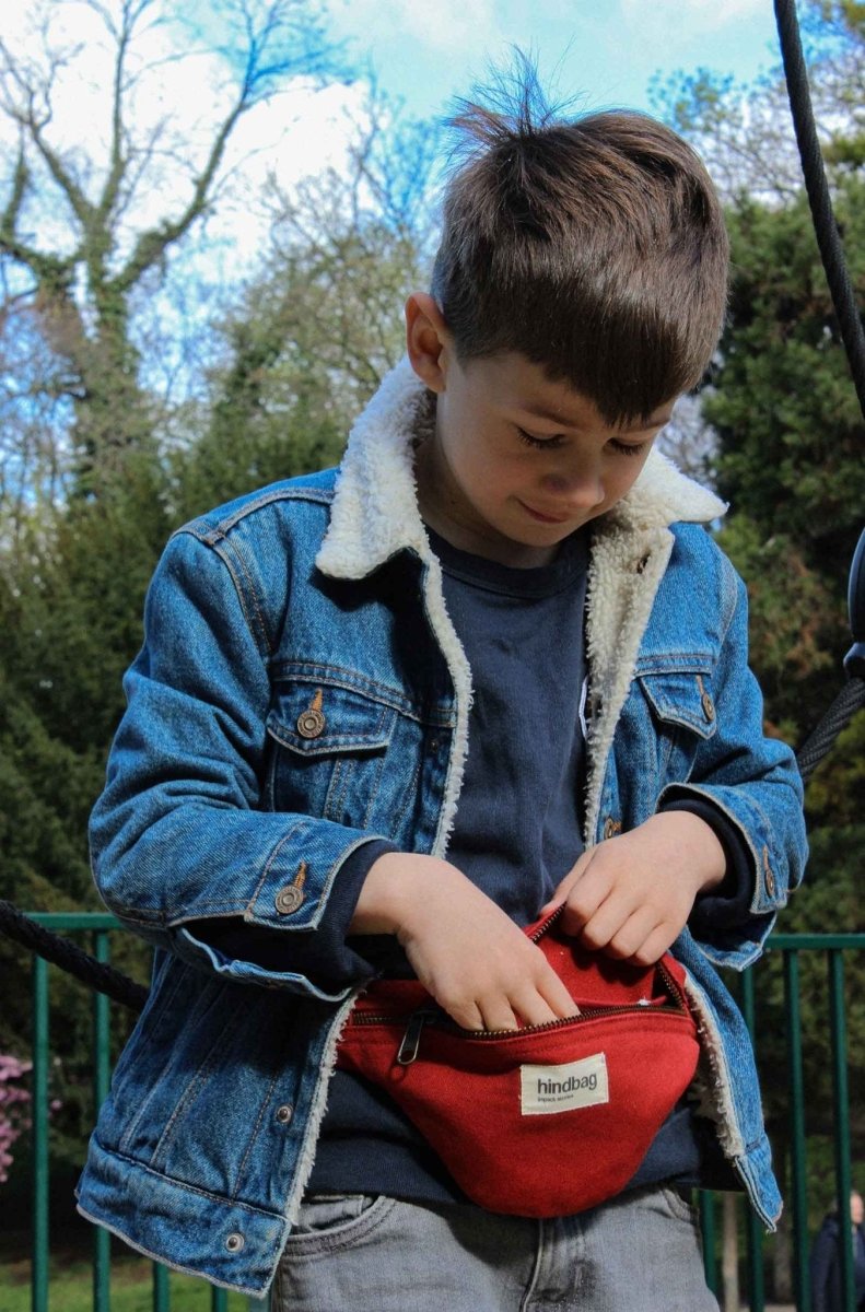 Hindbag AUGUSTIN Bauchtasche für Kinder Terracotta