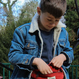 Hindbag - AUGUSTIN Bauchtasche für Kinder • Terracotta - Bauchtasche - ROSA ECK