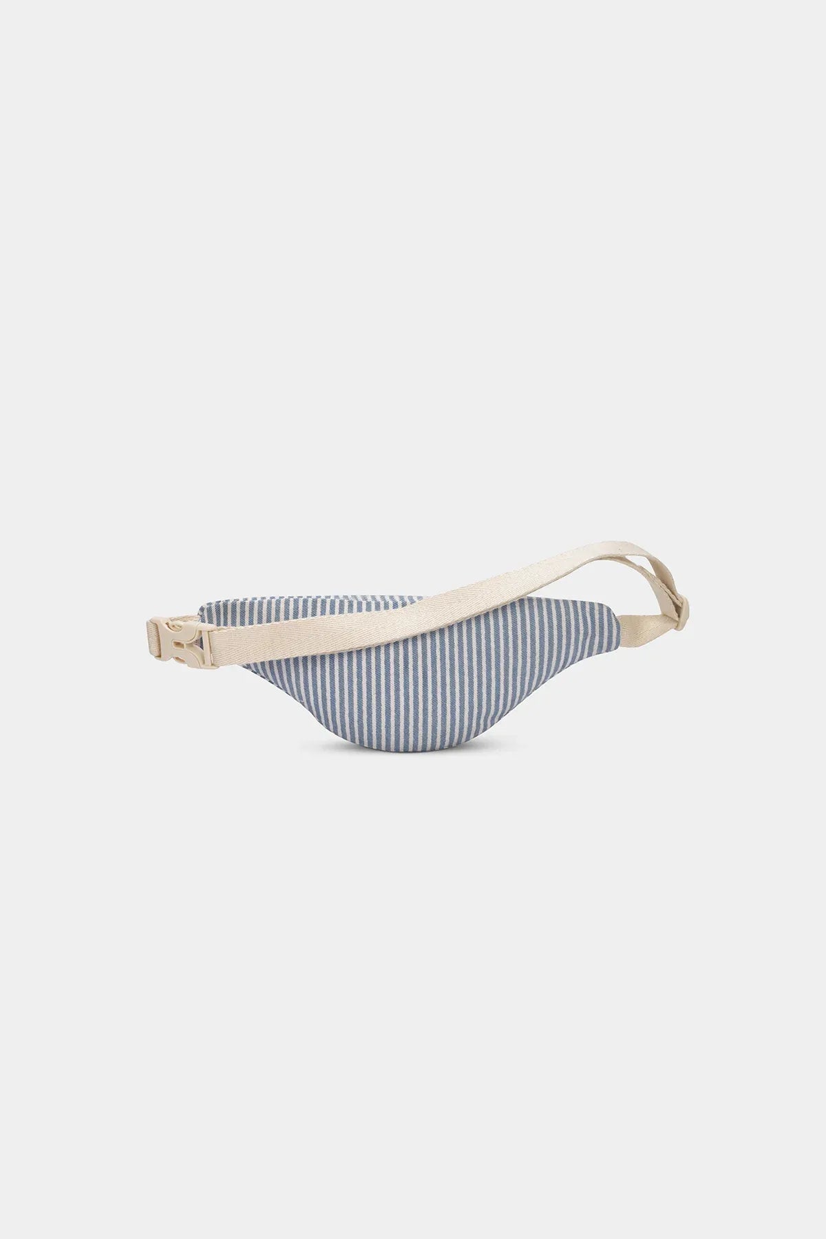Hindbag - AUGUSTIN Kinder - Bauchtasche • Feine Streifen Blau - ROSA ECK
