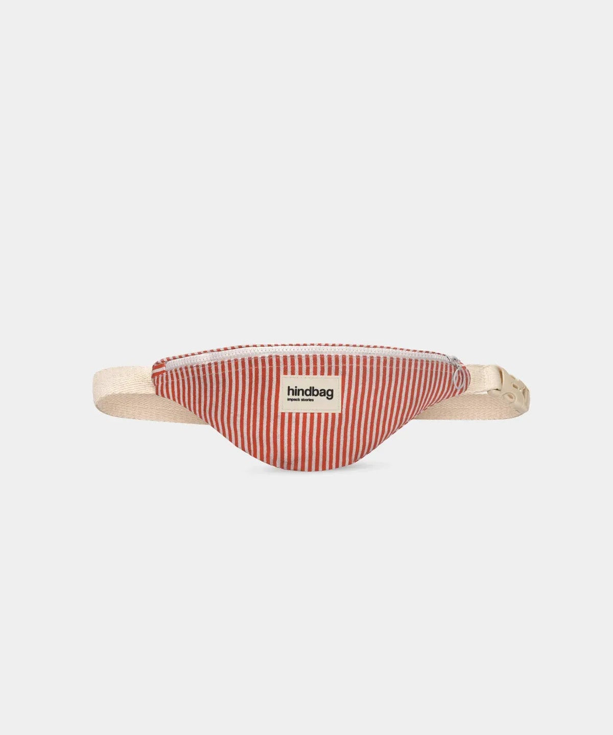Hindbag - AUGUSTIN Kinder - Bauchtasche • Feine Streifen Rot - ROSA ECK