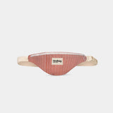 Hindbag - AUGUSTIN Kinder - Bauchtasche • Feine Streifen Rot - ROSA ECK