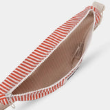 Hindbag - AUGUSTIN Kinder - Bauchtasche • Feine Streifen Rot - ROSA ECK