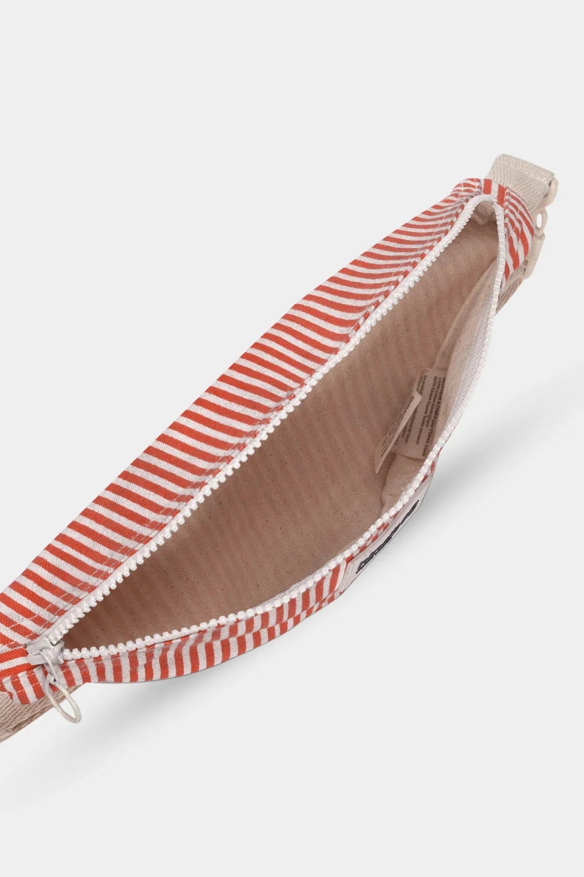 Hindbag - AUGUSTIN Kinder - Bauchtasche • Feine Streifen Rot - ROSA ECK