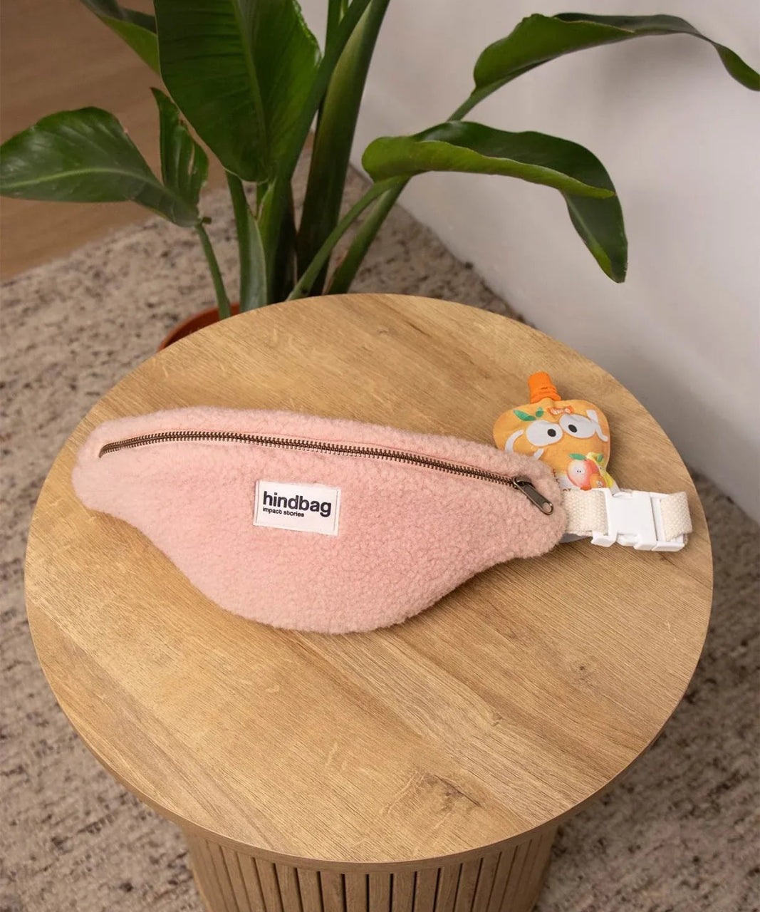 Hindbag - AUGUSTIN Kinder - Bauchtasche • Teddy Altrosa - Kinder - Bauchtasche - ROSA ECK