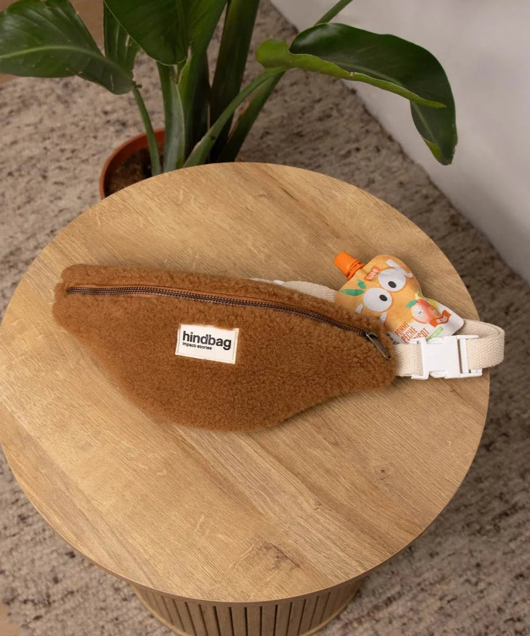 Hindbag - AUGUSTIN Kinder - Bauchtasche • Teddy Braun - Kinder - Bauchtasche - ROSA ECK