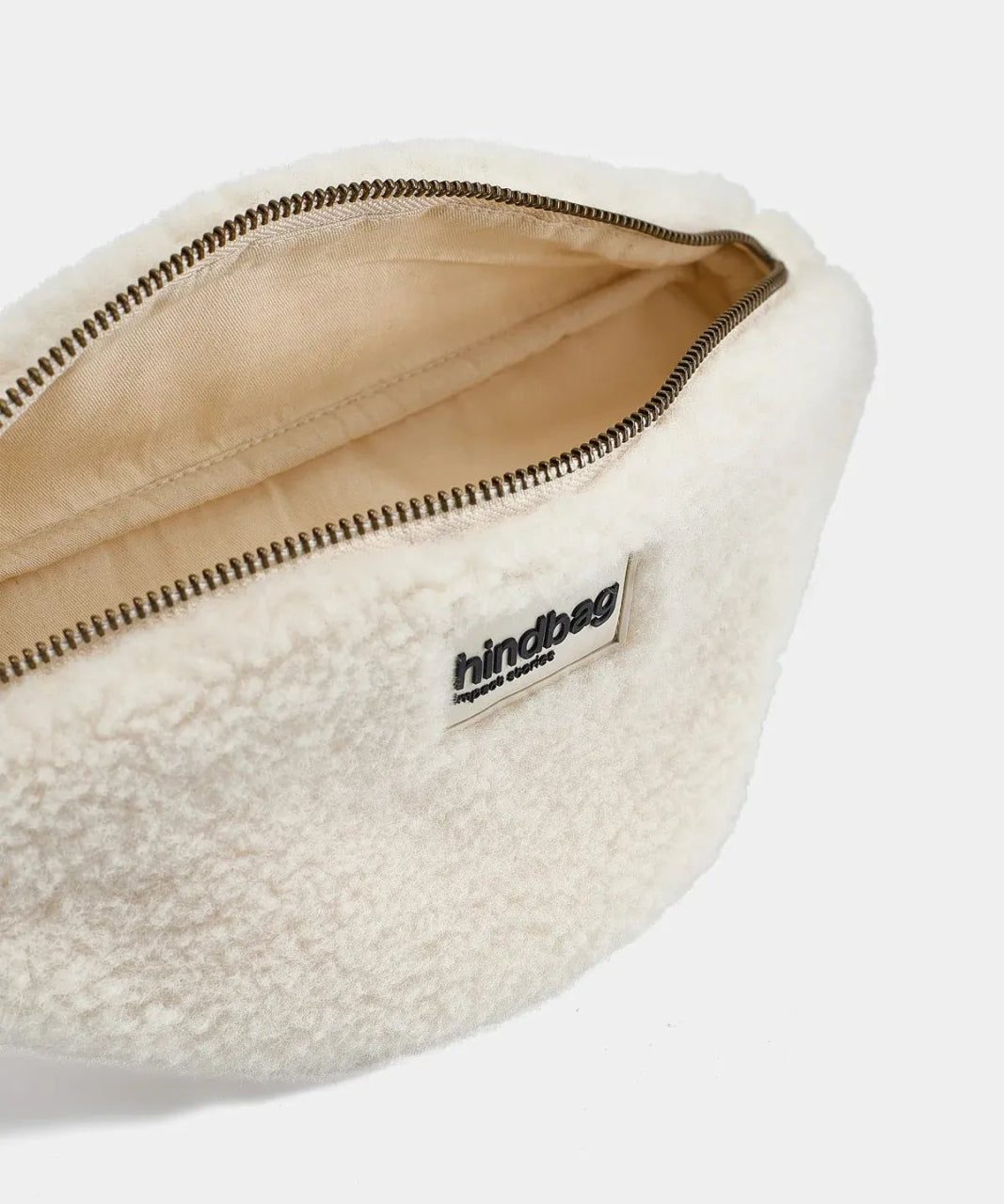 Hindbag - AUGUSTIN Kinder - Bauchtasche • Teddy Weiß - Kinder - Bauchtasche - ROSA ECK