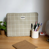 Hindbag - AVA Laptophülle • Lehmgrün - Laptoptasche - ROSA ECK