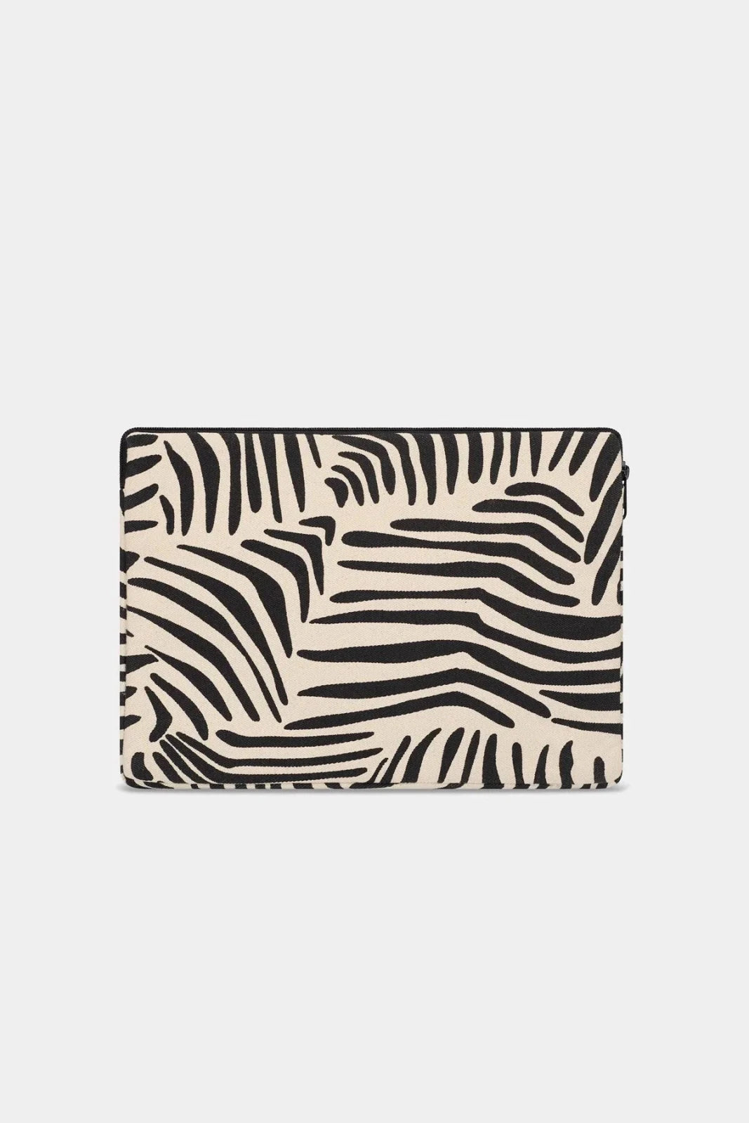Hindbag - AVA Laptophülle • Zebra Naturweiß - Laptoptasche - ROSA ECK