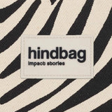 Hindbag - AVA Laptophülle • Zebra Naturweiß - Laptoptasche - ROSA ECK
