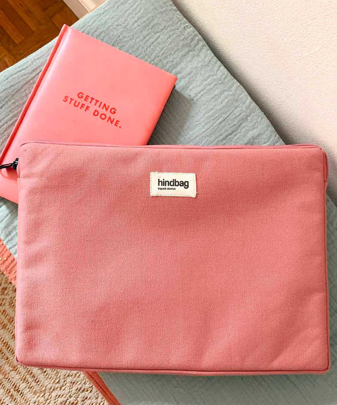 Hindbag - AVA Laptoptasche S (13 Zoll) | Blush - Laptoptasche - ROSA ECK - Rosa, ,