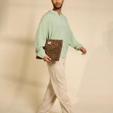 Hindbag - AVA M Laptoptasche (15/16 Zoll) | Braun Leopard - Laptoptasche - ROSA ECK Concept Store