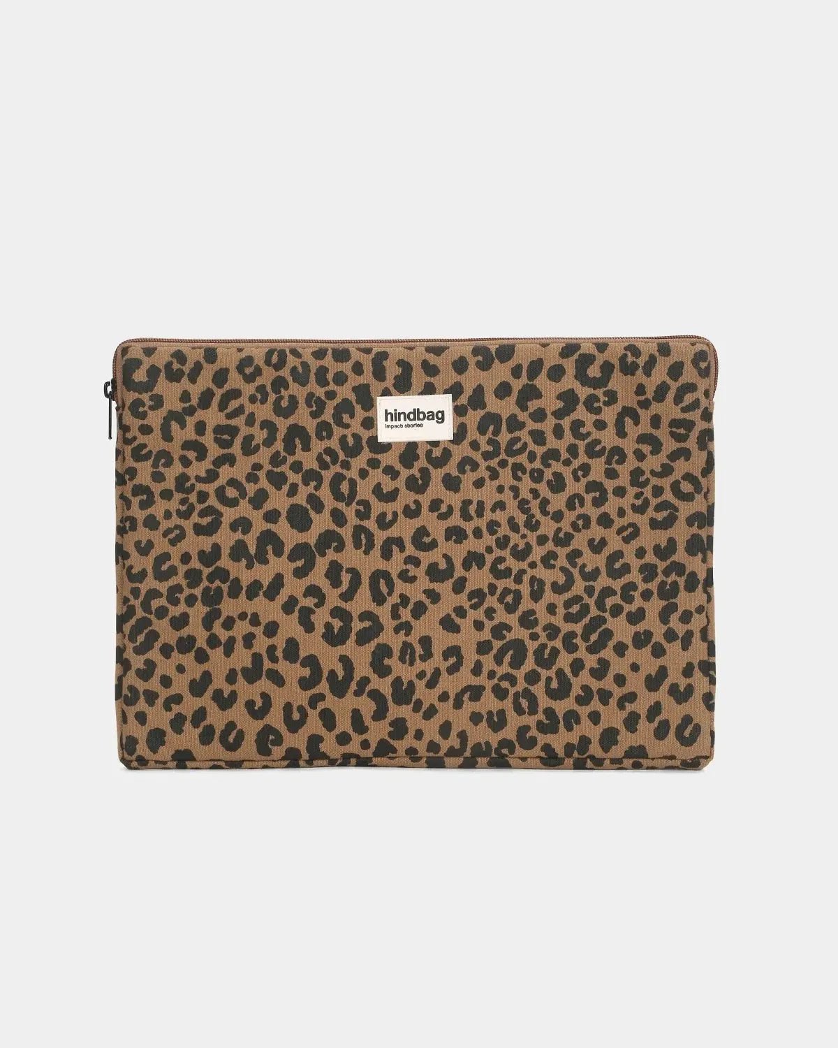 Hindbag - AVA M Laptoptasche (15/16 Zoll) | Braun Leopard - Laptoptasche - ROSA ECK Concept Store