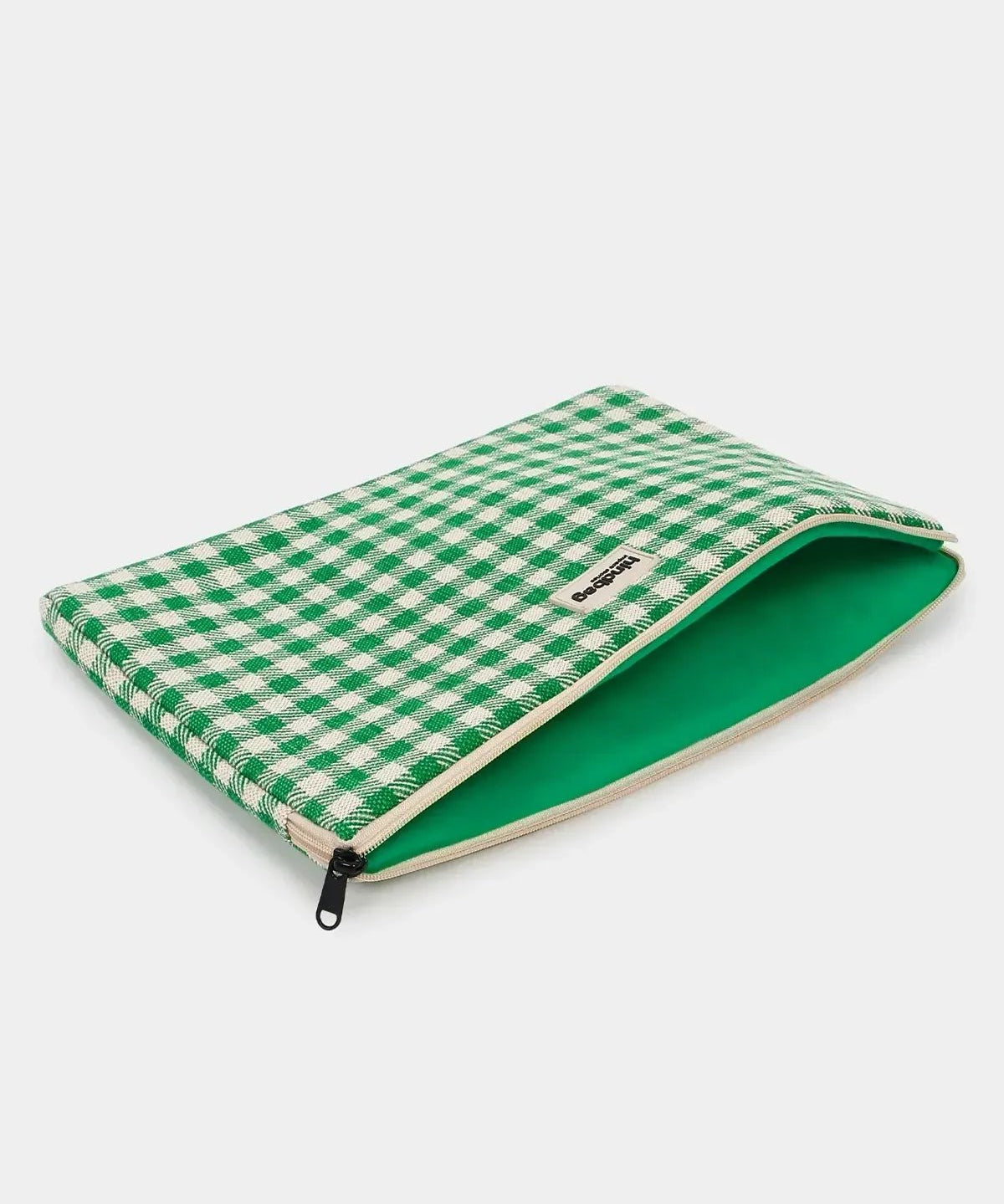 Hindbag - AVA M Laptoptasche (15/16 Zoll) | Grünes Karomuster - Laptoptasche - ROSA ECK Concept Store